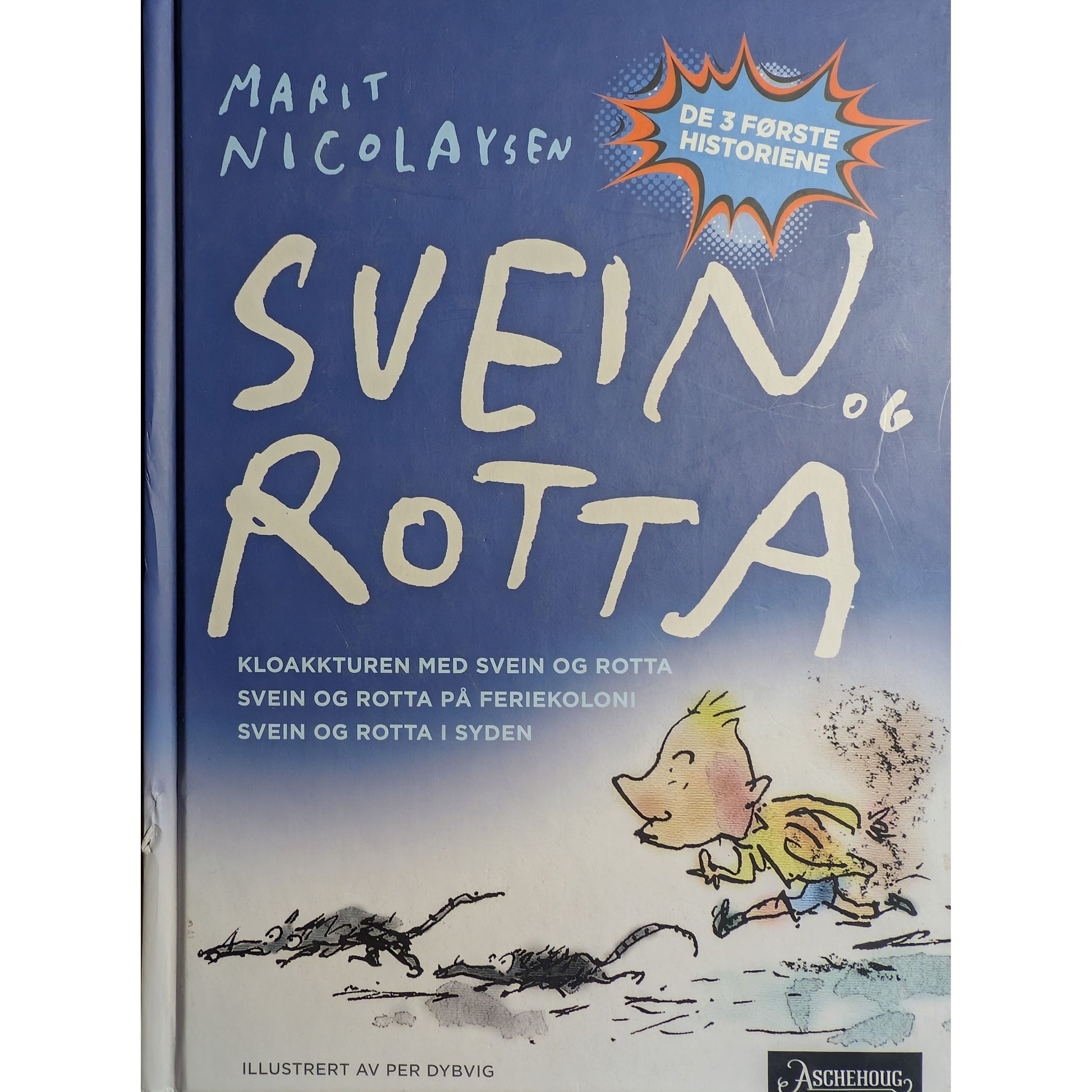 Svein og rotta - de tre første historiene, brukte bøker av Marit Nicolaysen