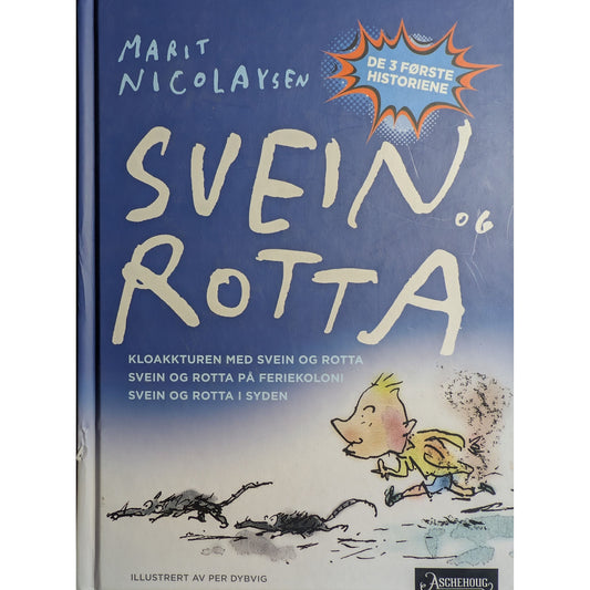 Svein og rotta - de tre første historiene, brukte bøker av Marit Nicolaysen