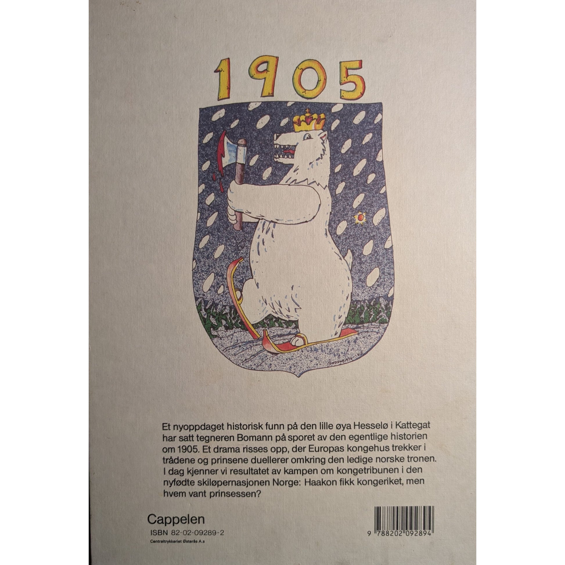 1905. Duellen på Hesselø - Brukte bøker av Tor Bomann-Larsen.