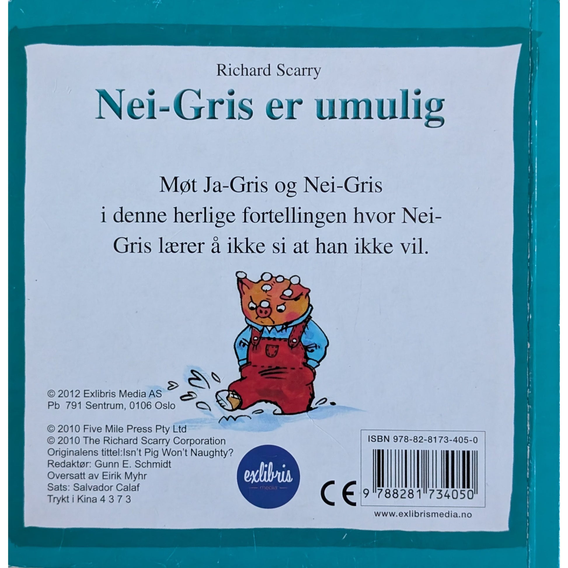 Nei-Gris er umulig - Brukte bøker fra Travelby av Richard Scarry