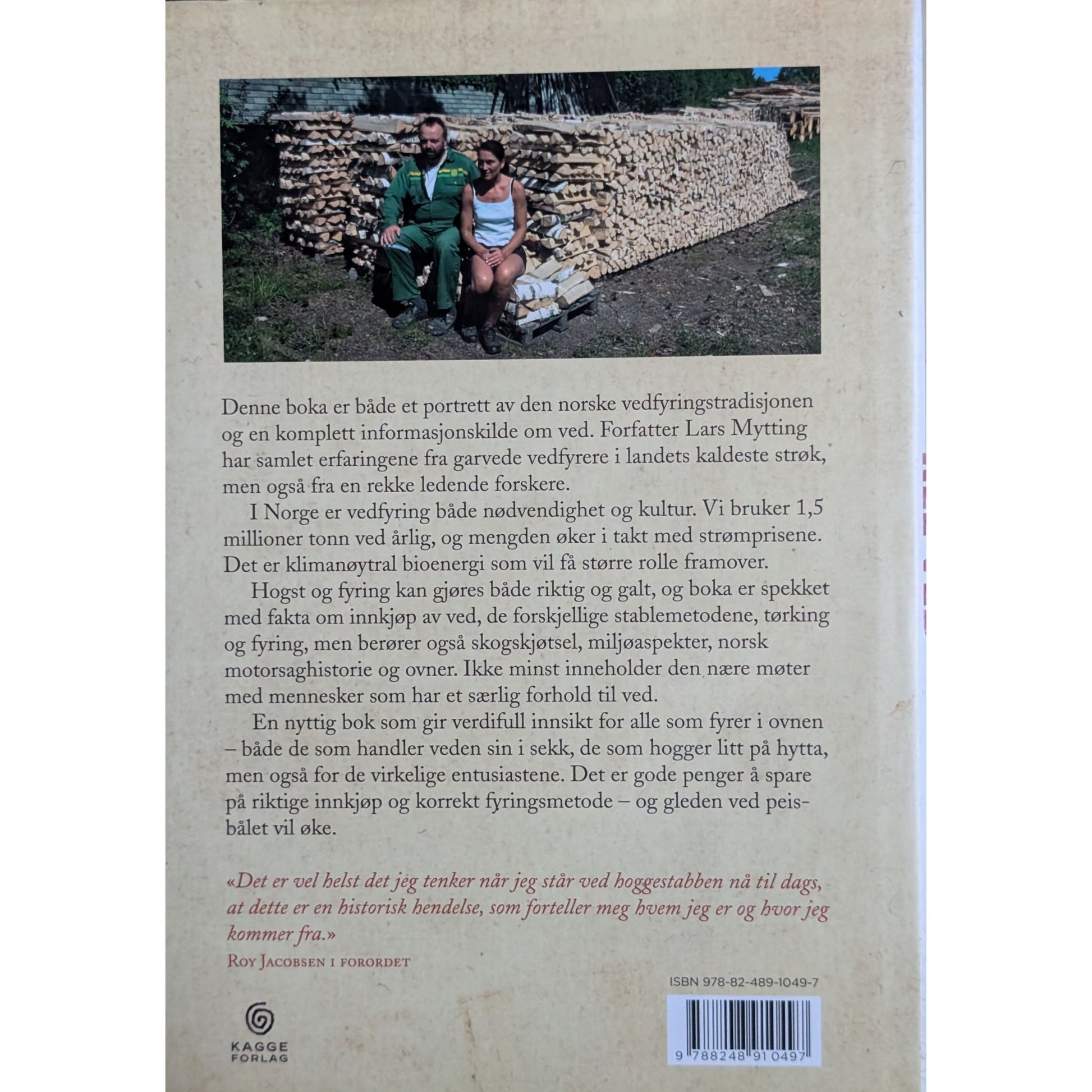 Hel ved, brukte bøker av Lars Mytting. Inventaret bruktbokhandel