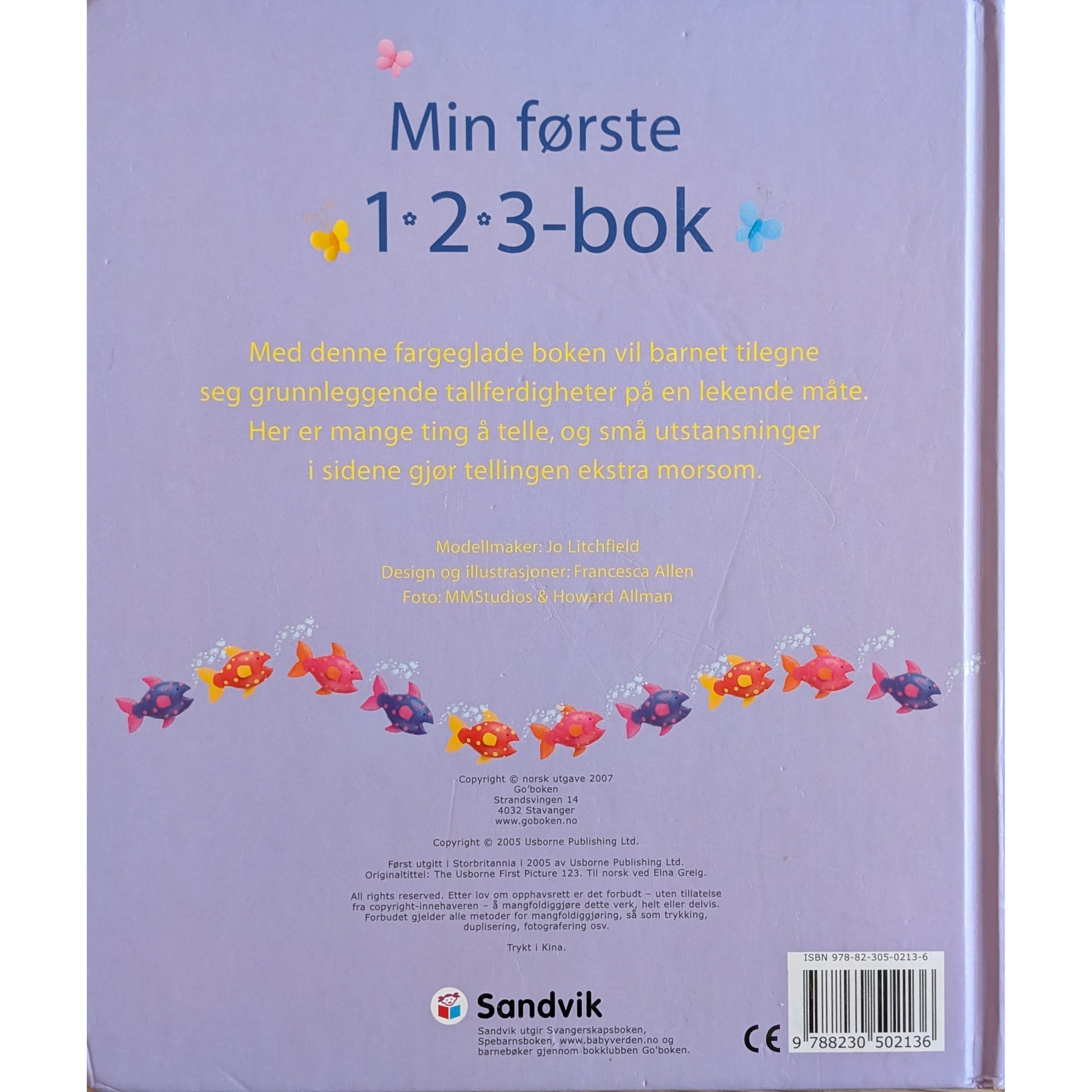 Min første 1-2-3-bok, brukte bøker av Francesca Allen hos Inventaret