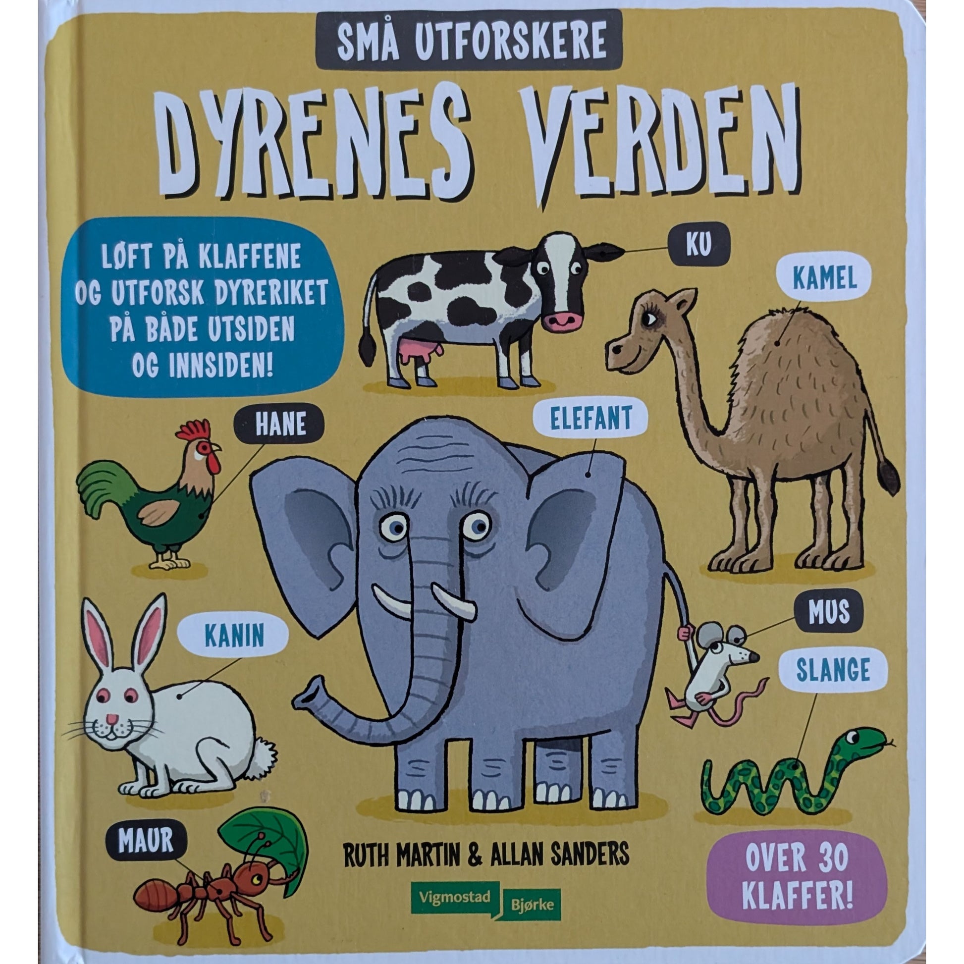 Små utforskere - Dyrenes verden. Brukte faktabøker av Ruth Martin. 