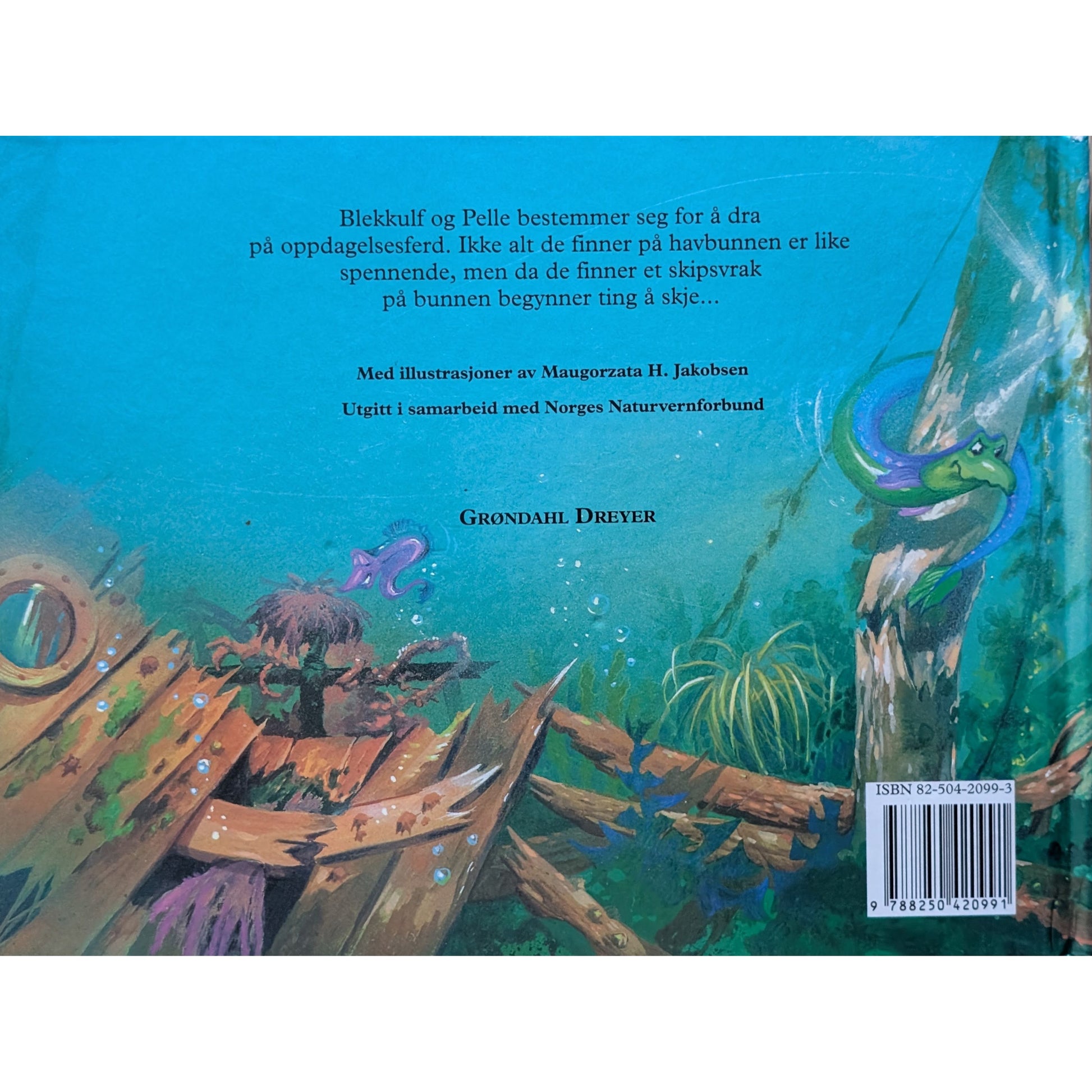 Blekkulf - Den store oppdagelsesferden, brukte bøker av Bente Roestad