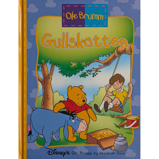 Ole Brumm - Gullskatten. Brukt bok fra Disney hos Inventaret
