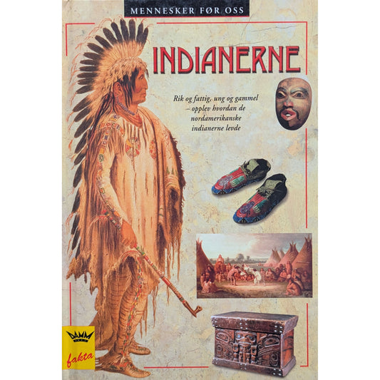 Mennesker før oss - Indianerne. Brukte faktabøker Inventaret bokhandel