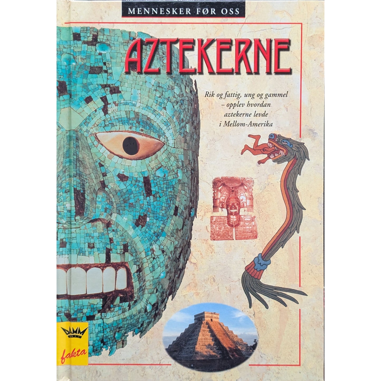 Mennesker før oss - Aztekerne. Brukte faktabøker Inventaret bokhandel