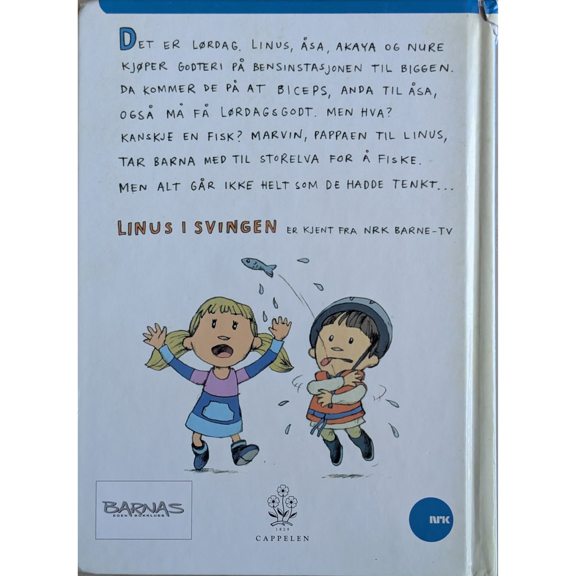Linus i svingen. Fiskekonkurransen - brukte bøker av Kjetil Indregard