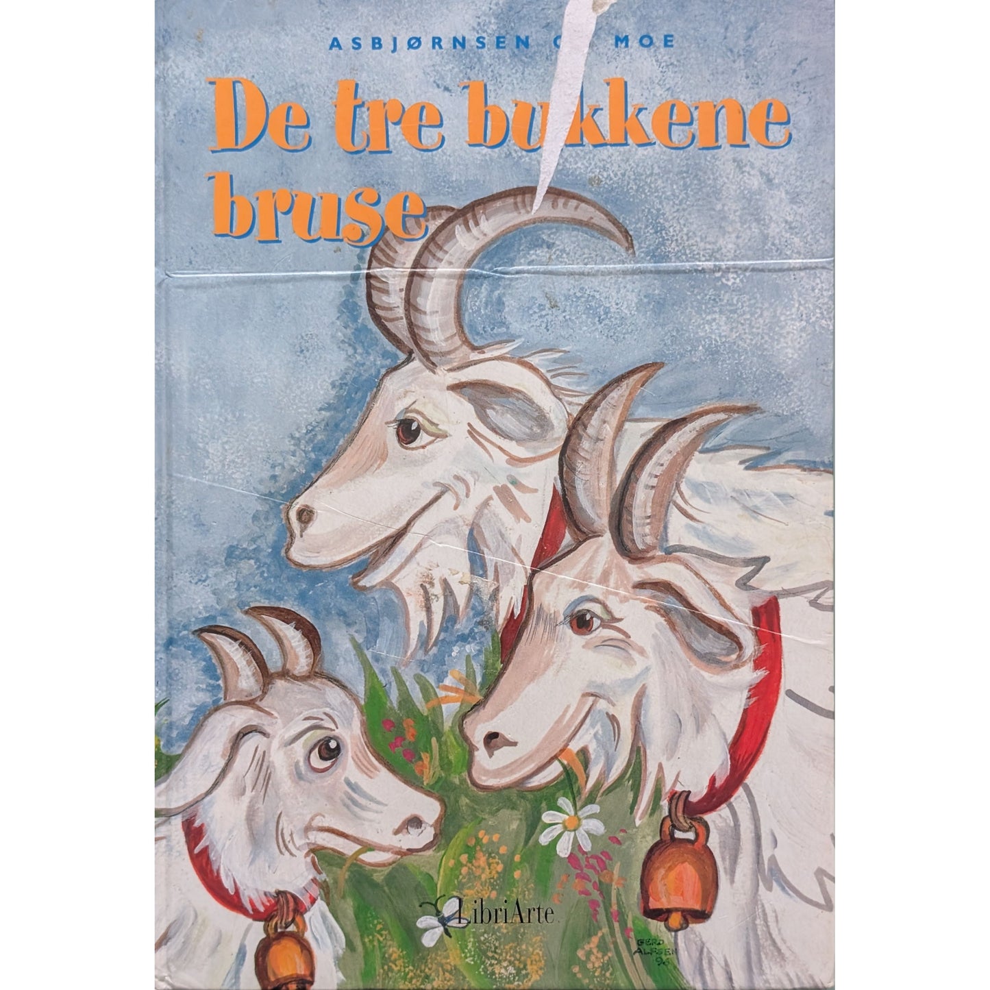 De tre bukkene bruse. Eventyr av Asbjørnsen og Moe. Brukte barnebøker