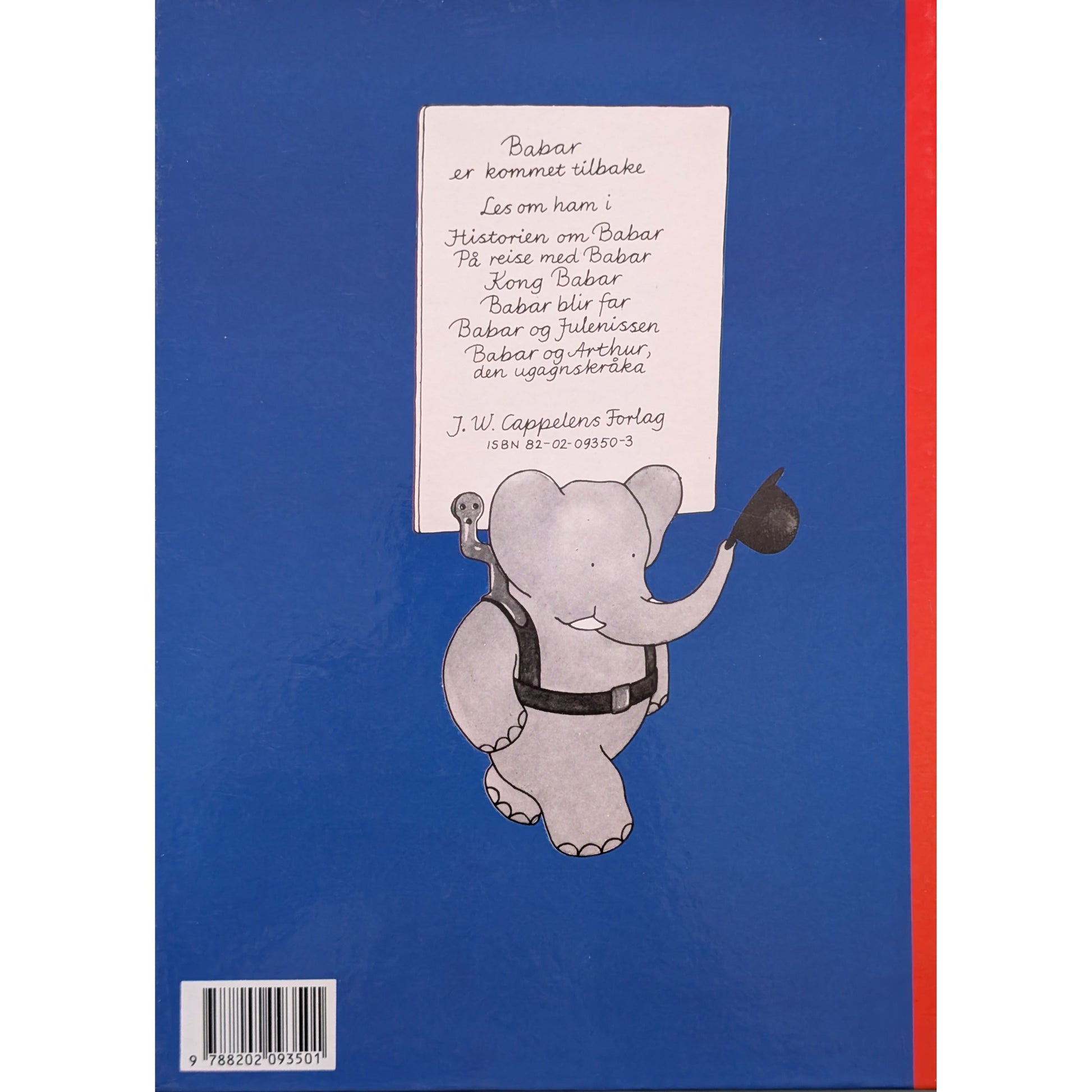 Babar på reise, brukte barnebøker av Jean de Brunhoff