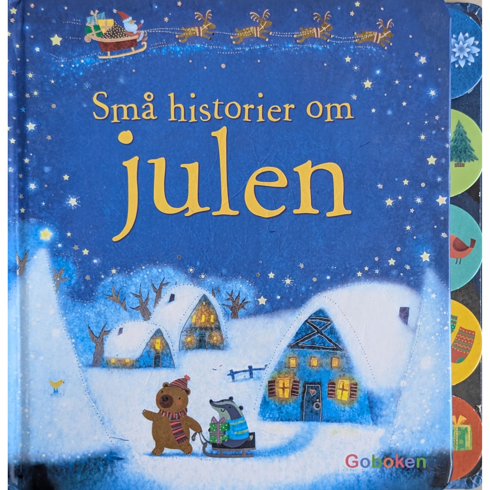 Små historier om julen. Brukt barnebok fra Go'boken av Sam Taplin