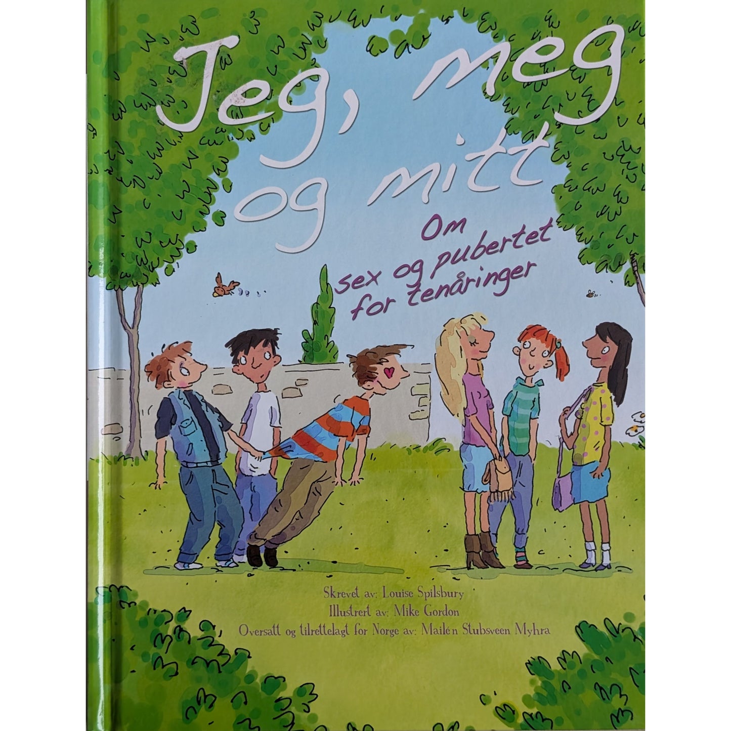 Jeg, meg og mitt - Brukte faktabøker av Lousie Spilsbury om puberteten