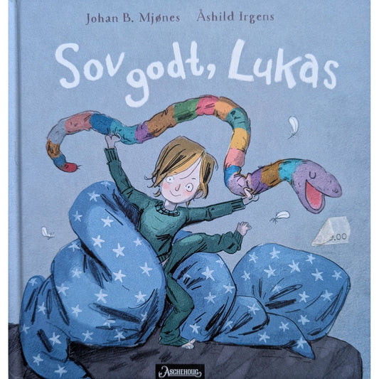 Sov godt, Lukas. Brukte barnebøker av Johan B. Mjønes  og Åshild Irgens