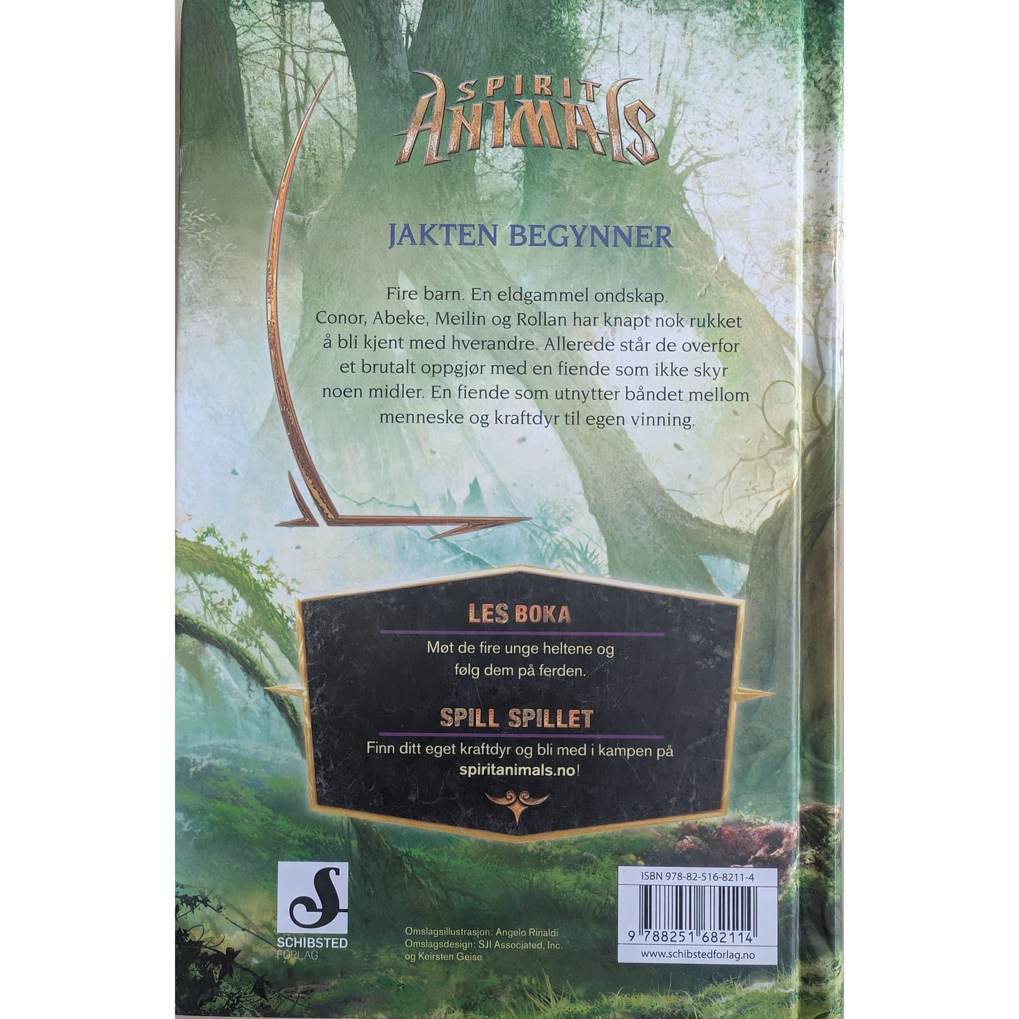 Spirit Animals 2- Jaget. Brukte barnebøker av Maggie Stiefvater