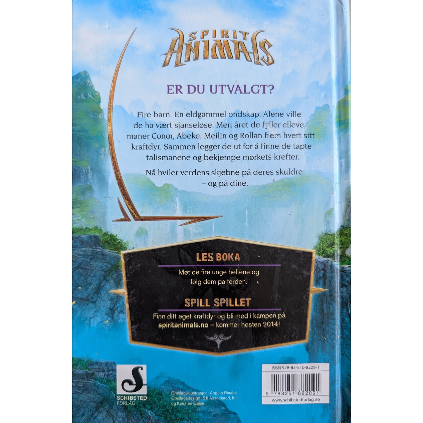 Mull, Brandon: Spirit Animals 1 - De utvalgte. Brukte bøker