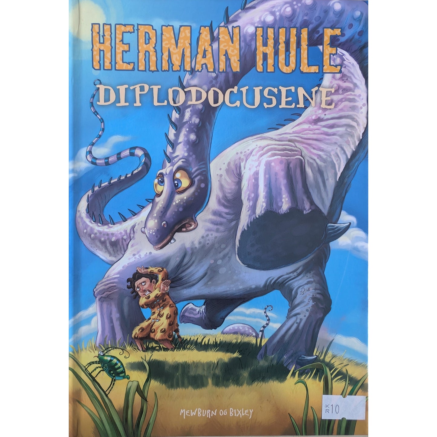 Herman Hule - Diplodocusene, brukte bøker av Mewburn og Bixley om dinosaurer