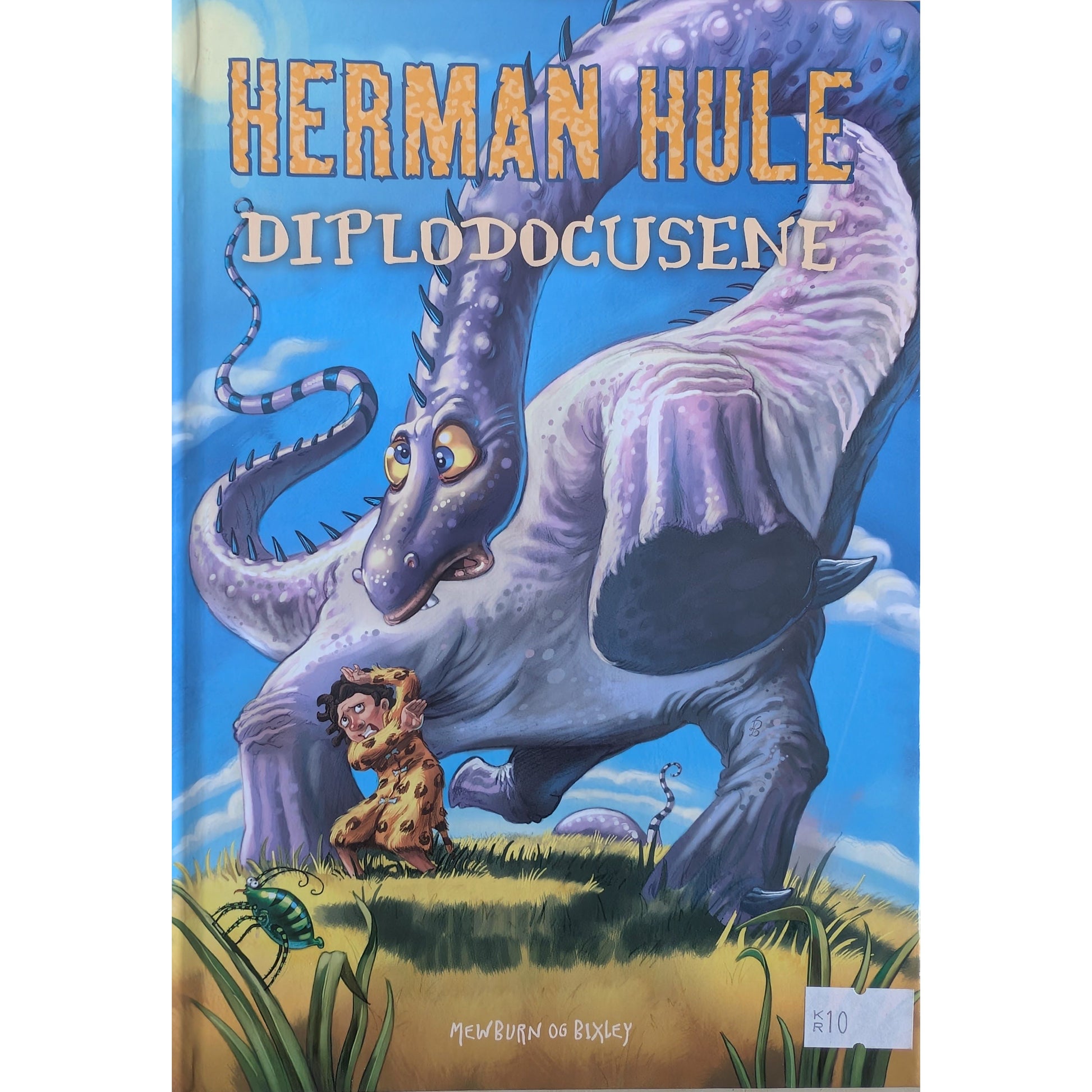 Herman Hule - Diplodocusene, brukte bøker av Mewburn og Bixley om dinosaurer
