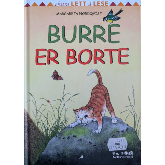 Burre er borte.. Brukte barnebøker av Margareta Nordqvist