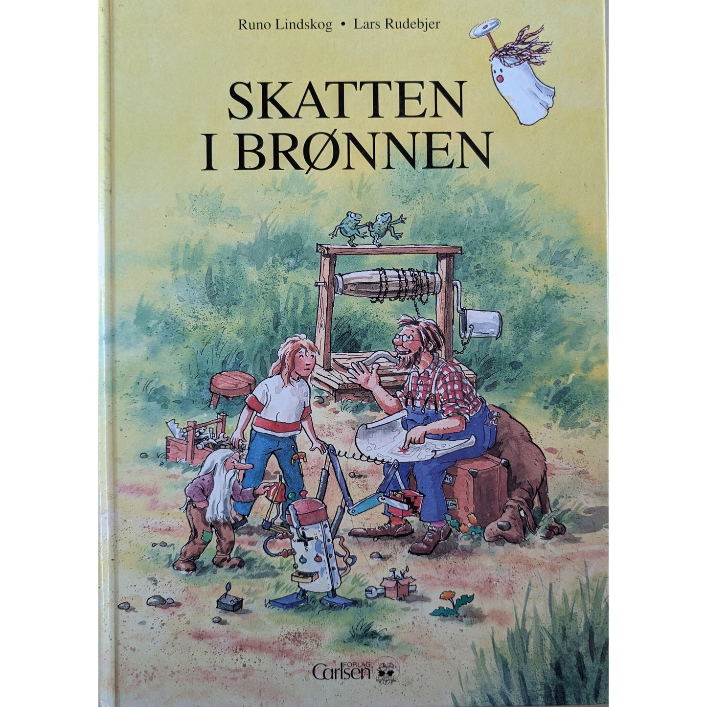 Skatten i brønnen, brukte bøker av Runo Lindskog og Lars Rudebjer