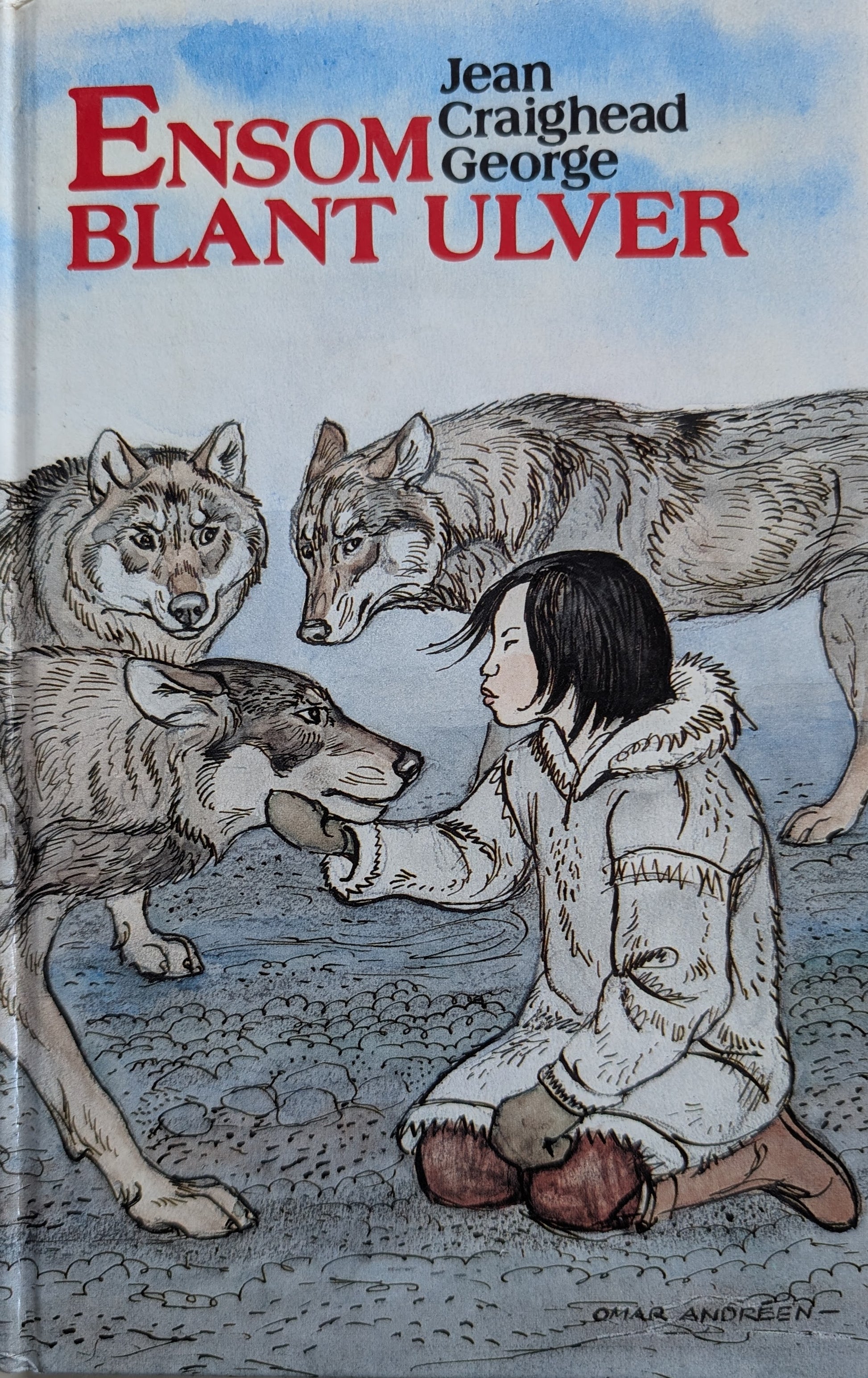 Ensom blant ulver. Brukte barnebøker av Jean Craighead George