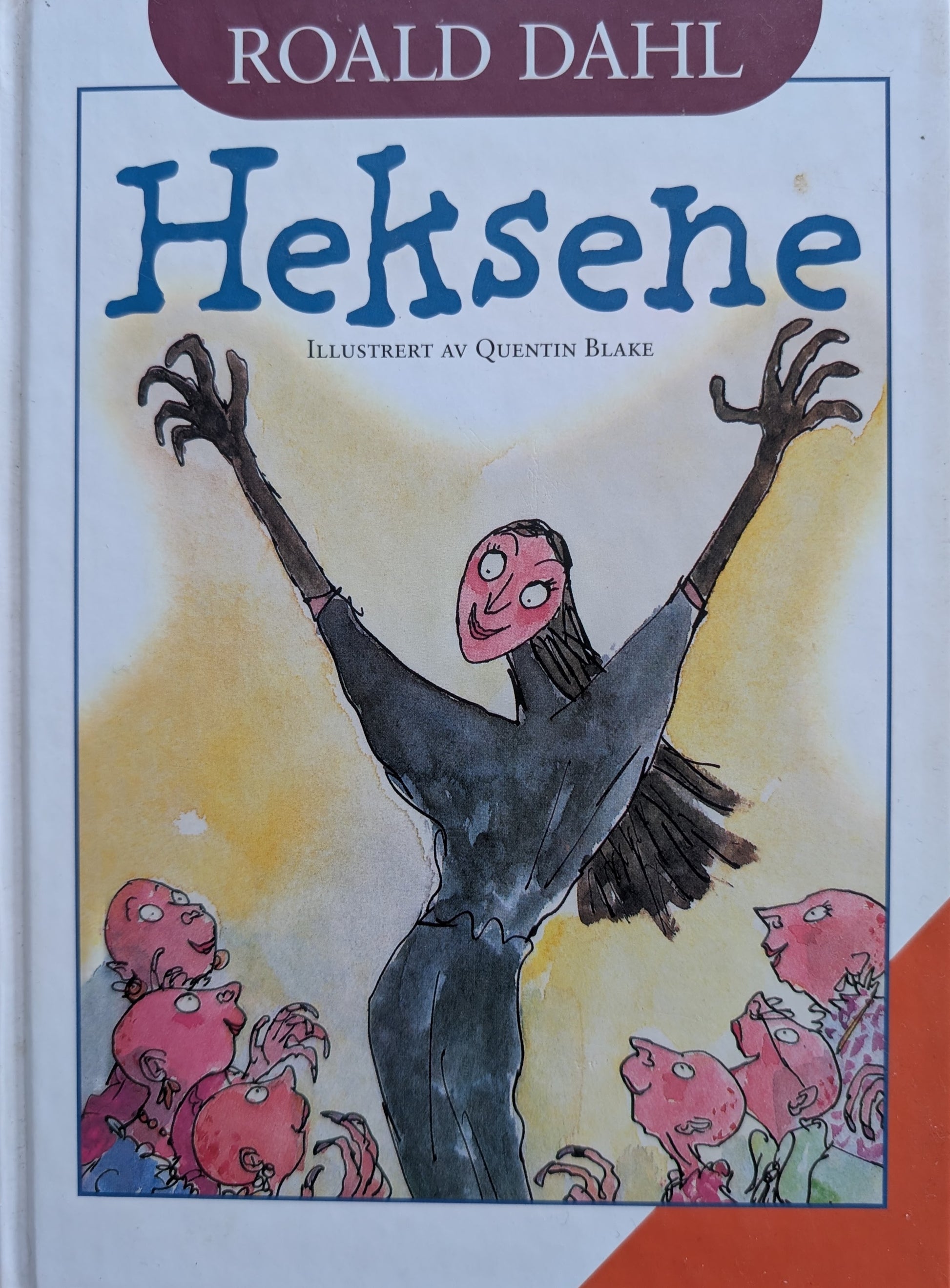 Heksene - Brukte barneøker av Roald Dahl og Quentin Blake