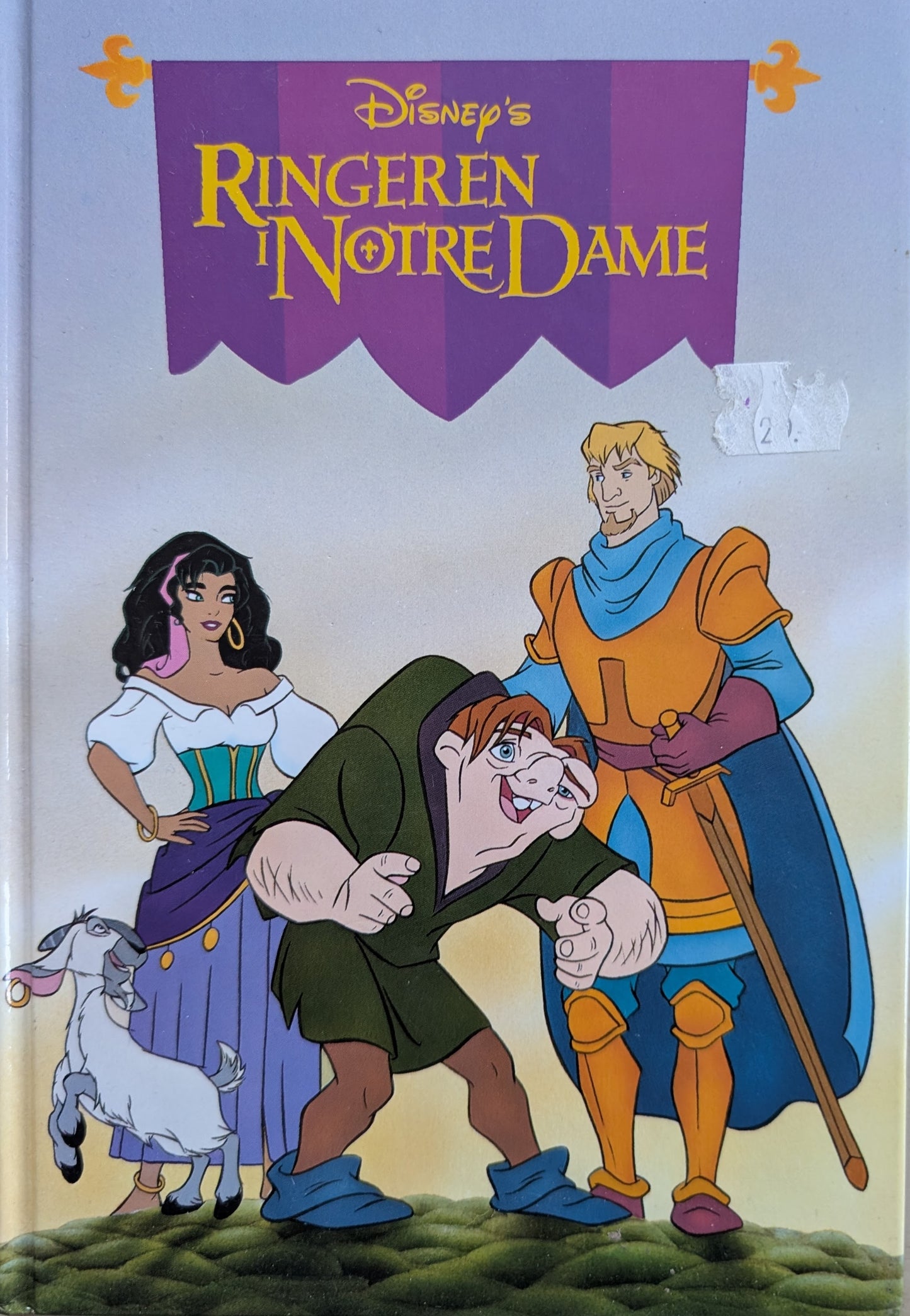 Disney: Ringeren i Notre Dame. Brukte bøker fra Donald Duck's bokklubb