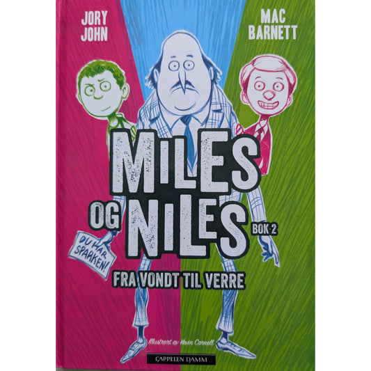 Miles og Niles Bok 2. Fra vondt til verre, brukte bøker av Mac Barnett