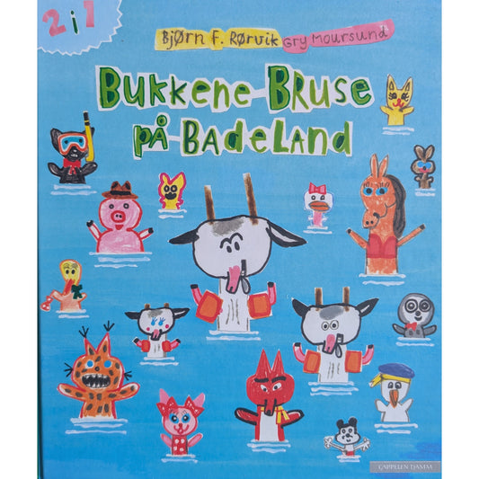 Bukkene Bruse på Badeland / vender tilbake, brukte bøker av Bjørn F. Rørvik