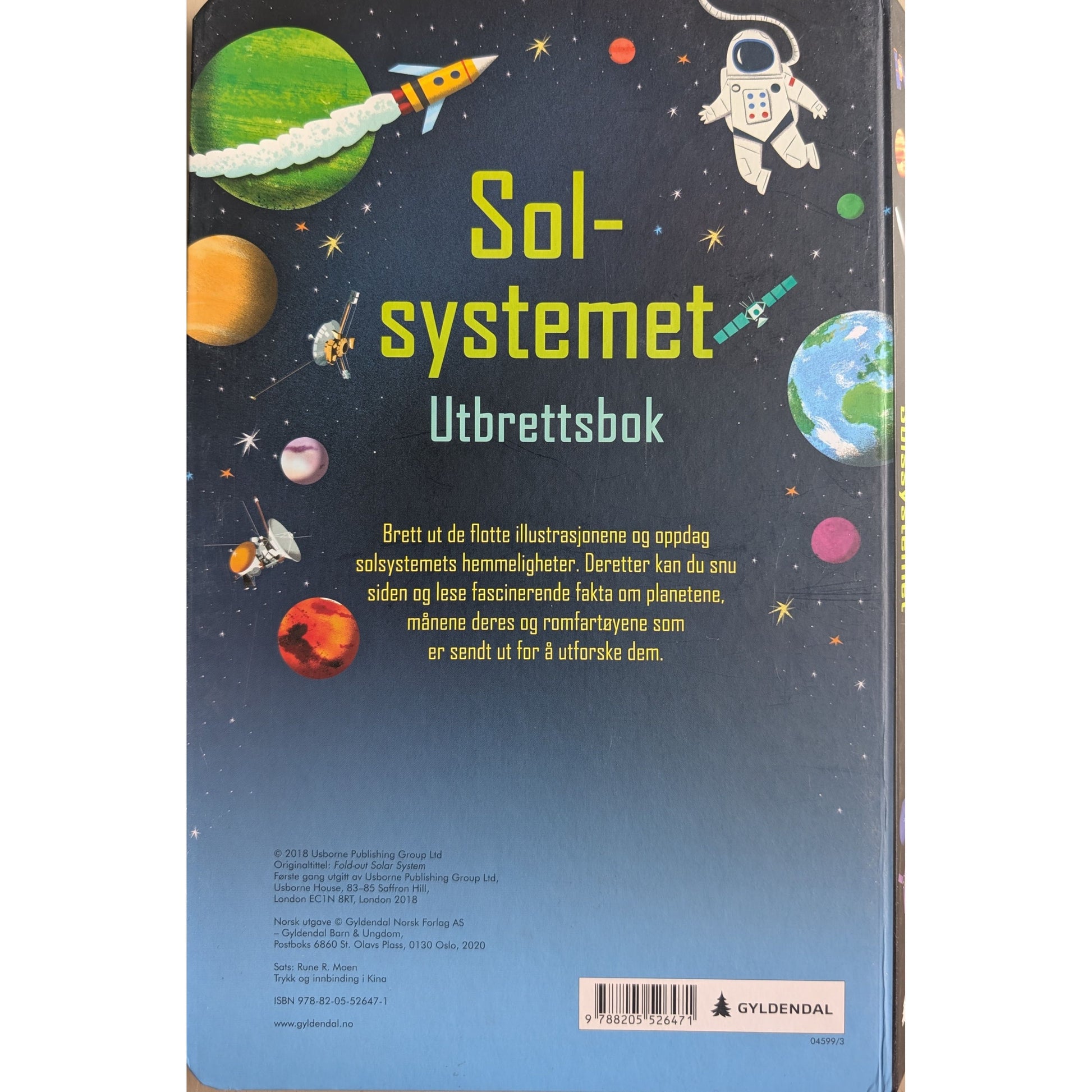 Solsystemet- Utbrettsbok. brukte bøker av Sam Smith hos Inventaret