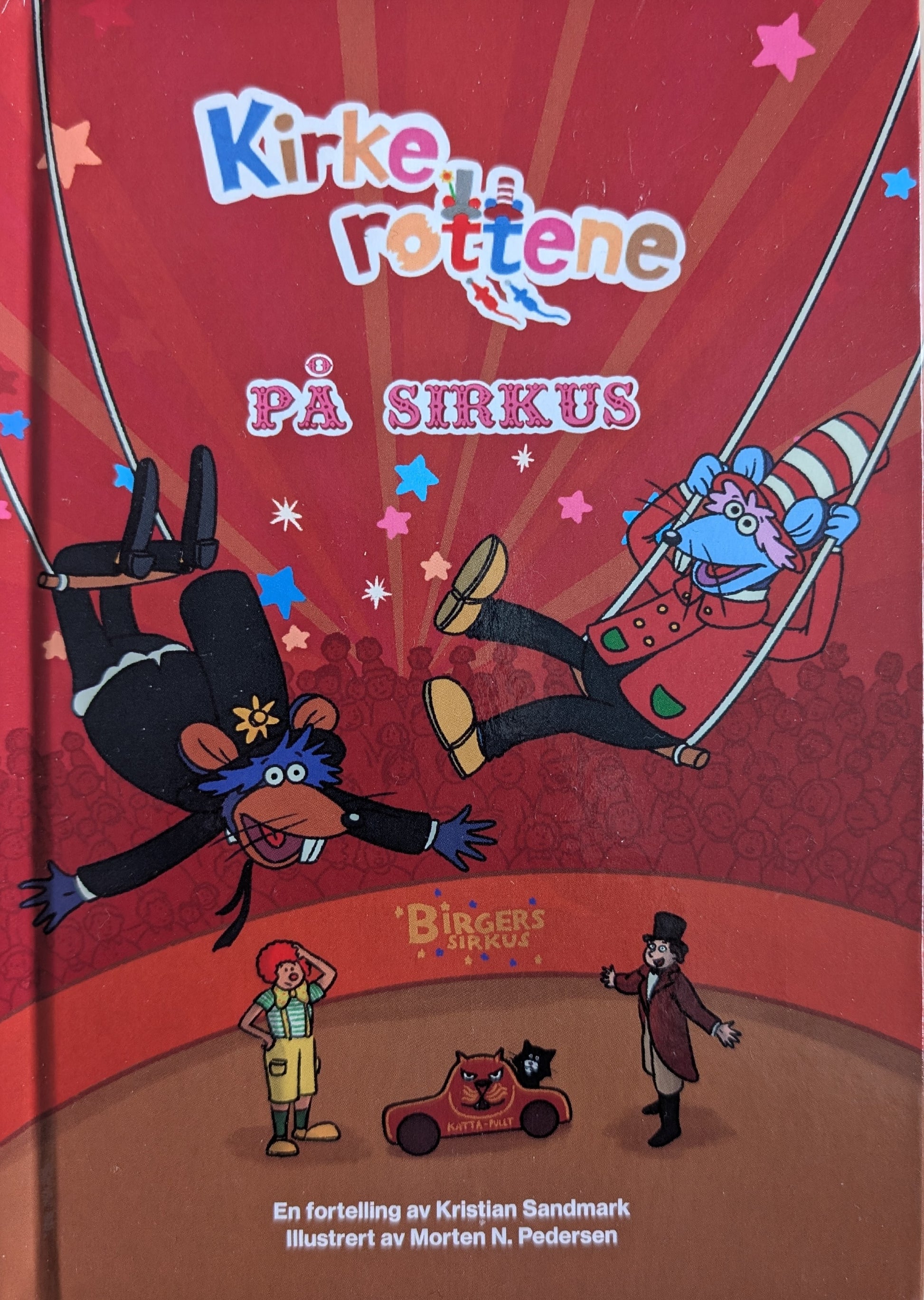 Kirkerottene på sirkus. Brukte barnebøker av Linn T. Sunne