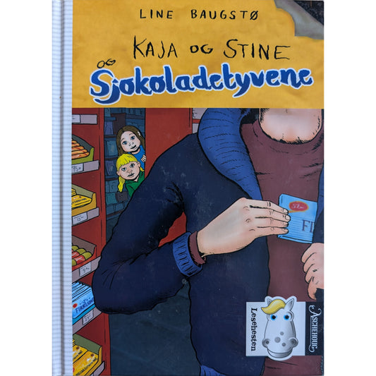 Kaja og Stine og sjokoladetyvene - Brukte bøker av Line Baugstø