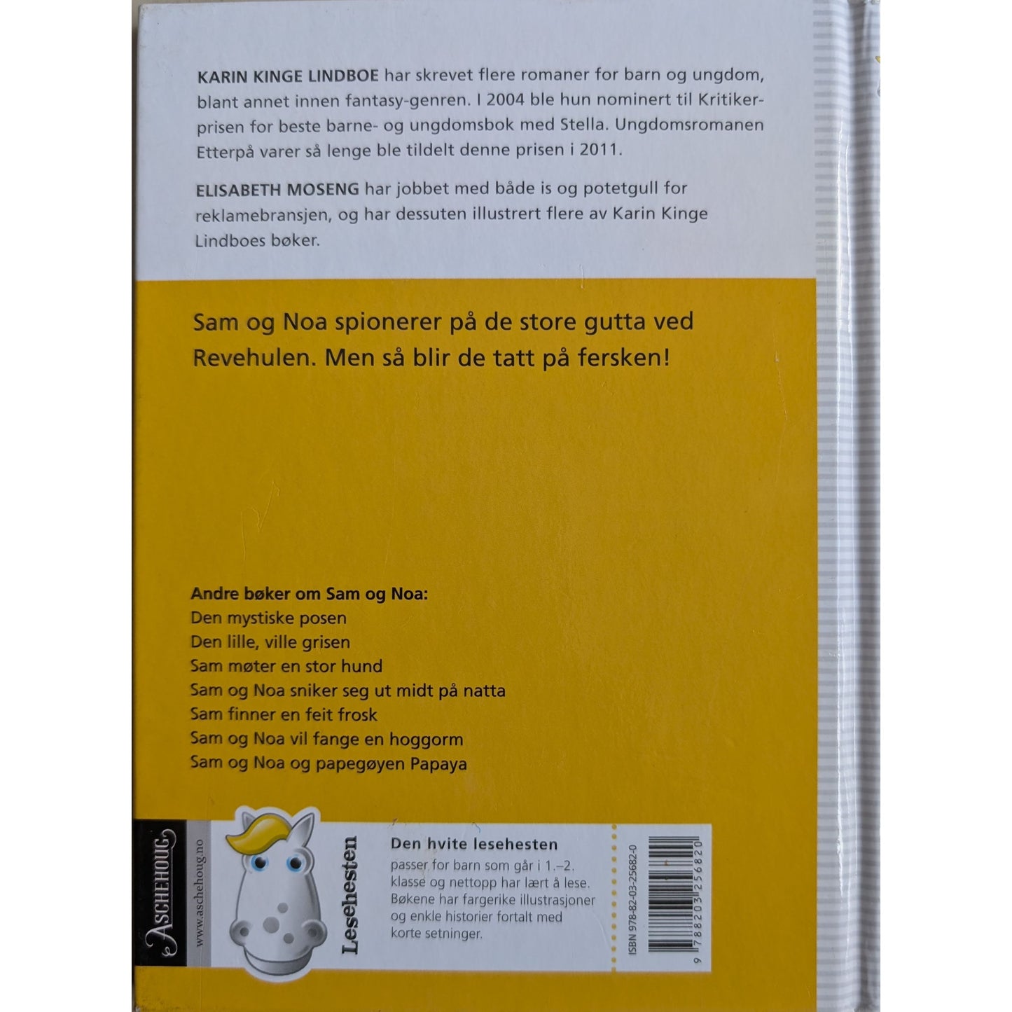 Lindboe, Karin Kinge: Sam og Noa i revehulen