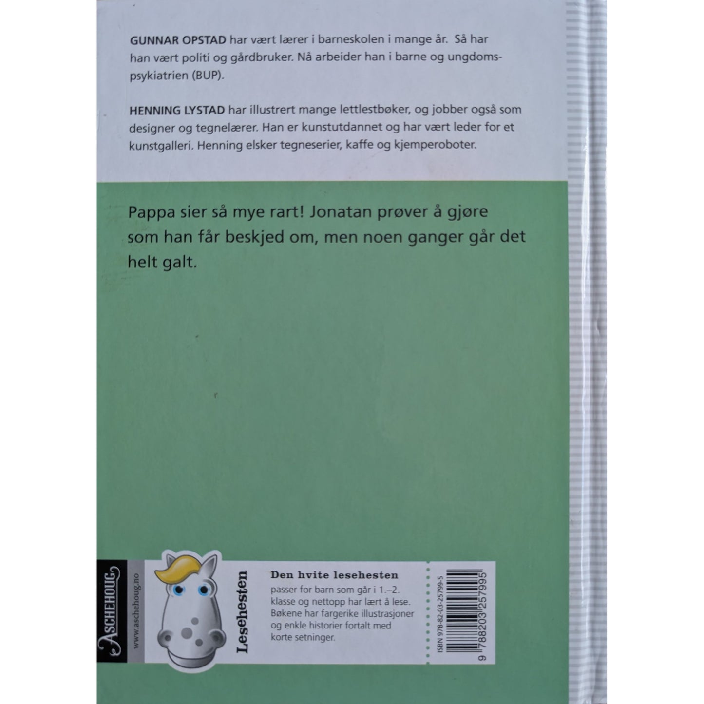 Ta med deg døra når du går. Brukte barnebøker Gunnar Opstad hos Inventaret