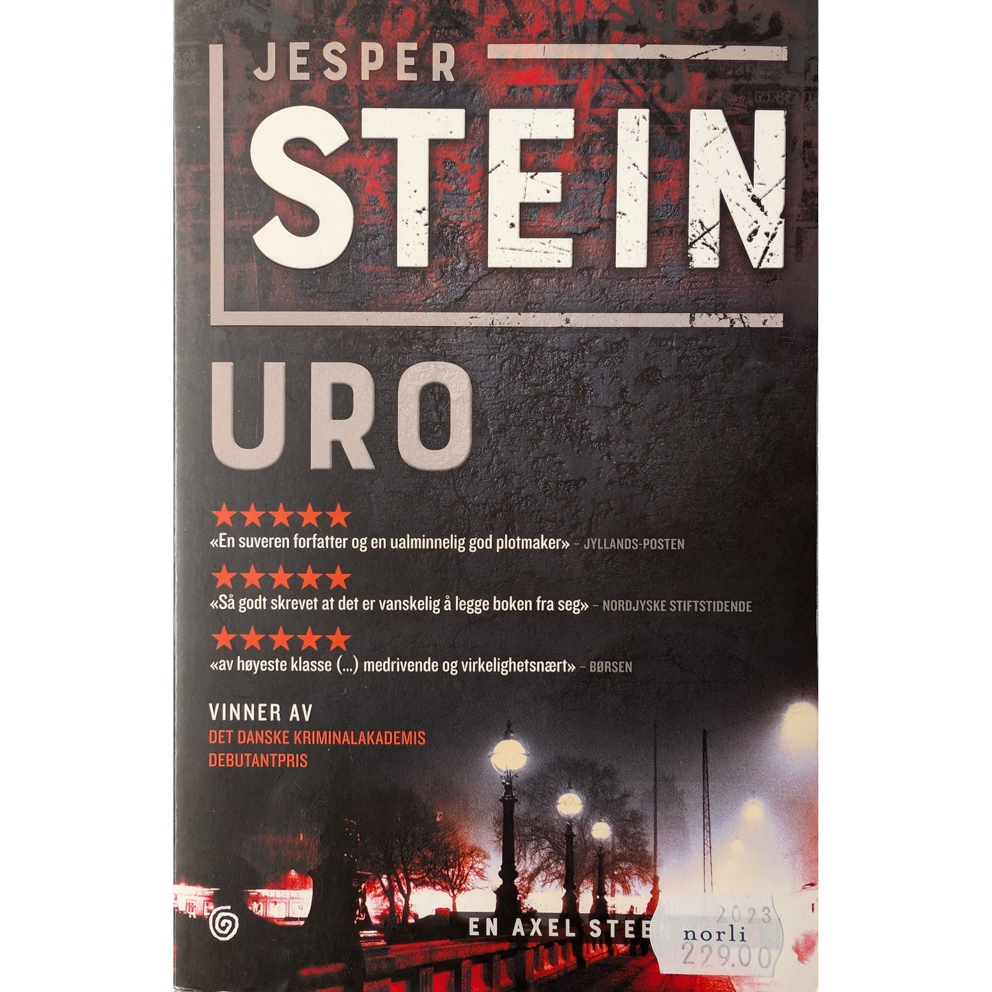 Axel Steen 1 - Uro, brukte krimbøker av Jesper Stein hos Inventaret