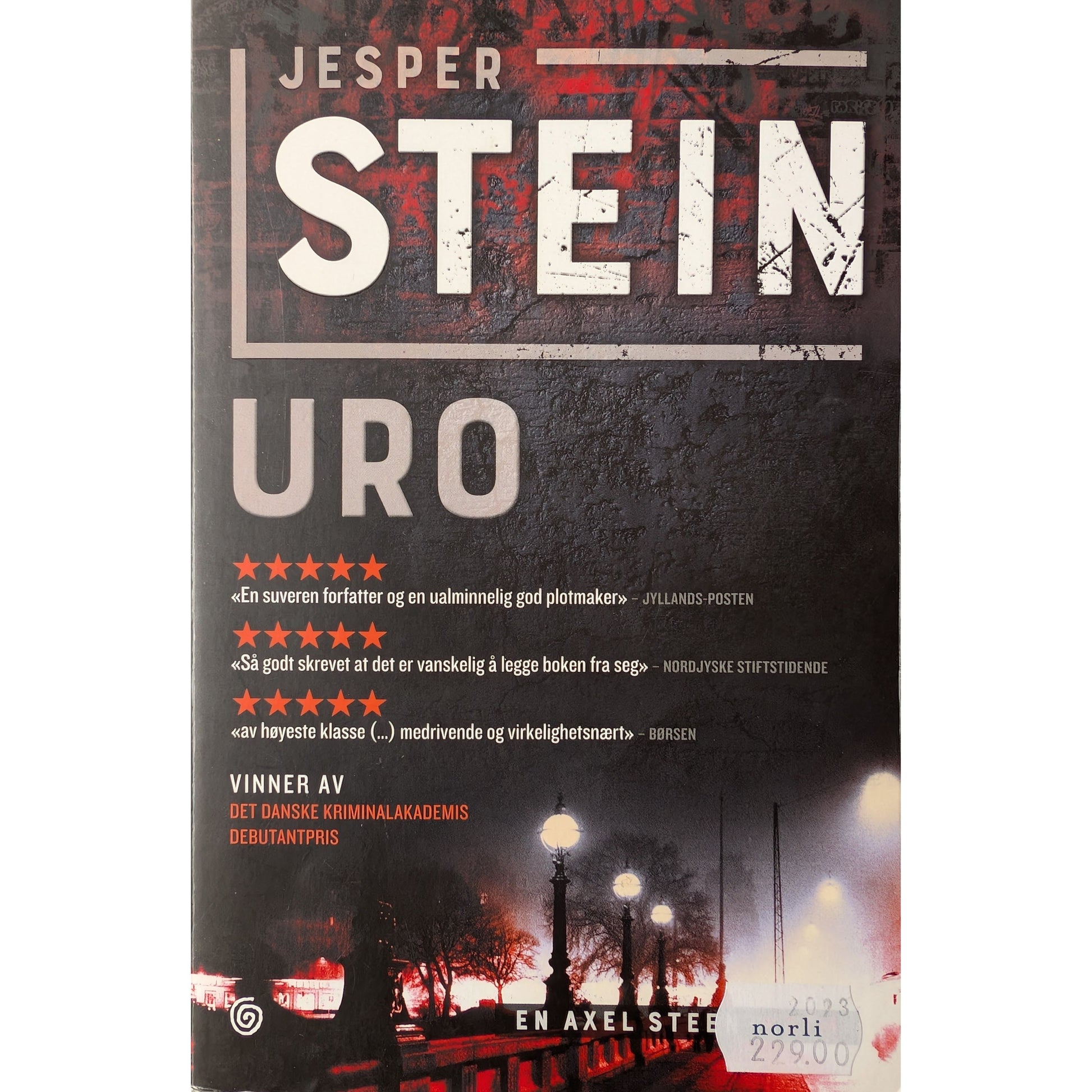 Axel Steen 1 - Uro, brukte krimbøker av Jesper Stein hos Inventaret