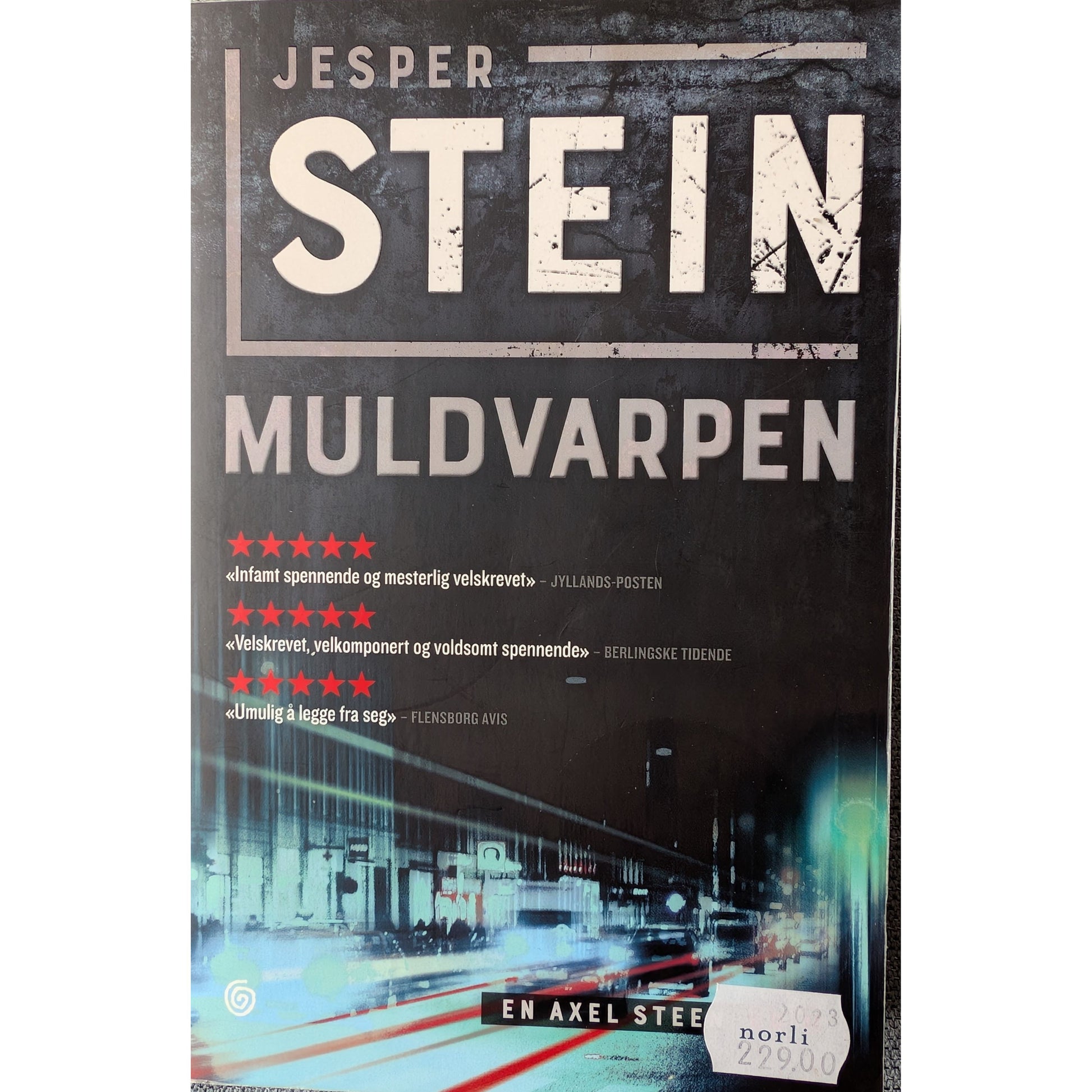 Axel Steen 3 - Muldvarpen, brukte krimbøker av Jesper Stein hos Inventaret