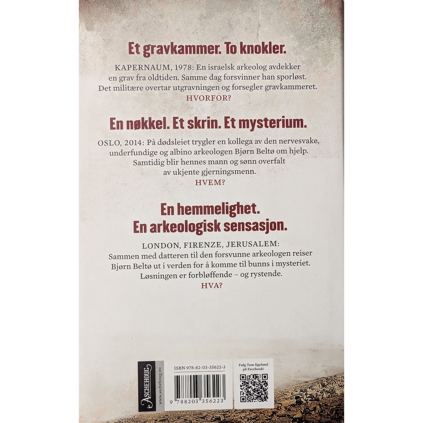 Den 13. disippel, brukte krimbøker med Bjørn Beltø av Tom Egeland