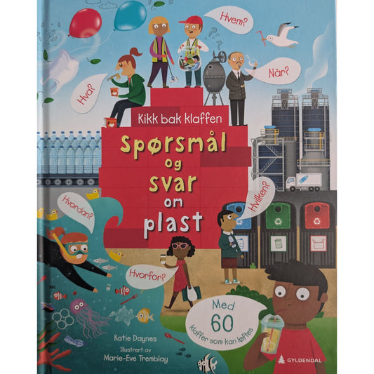 Spørsmål og svar om plast, brukte faktabøker av Katie Daynes