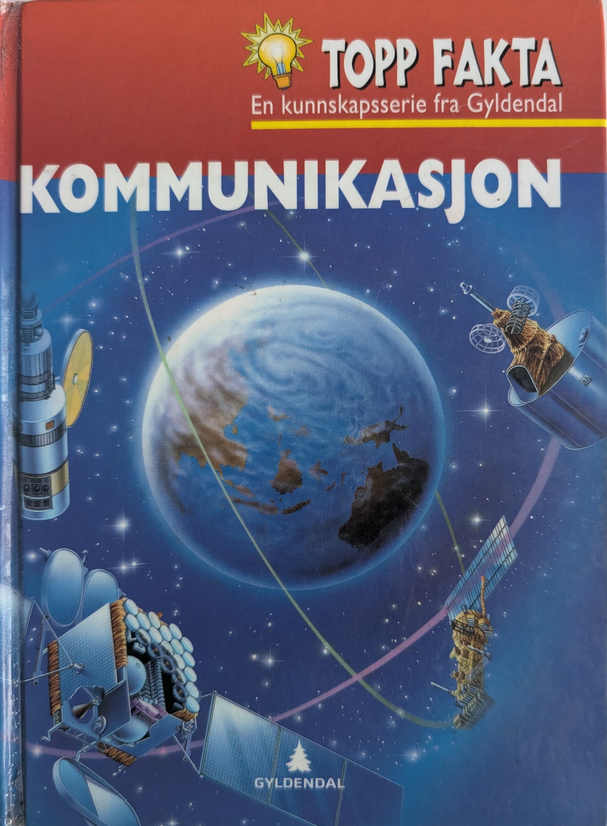Kommunikasjon, brukte bøker i serien Topp Fakta fra Gyldendal