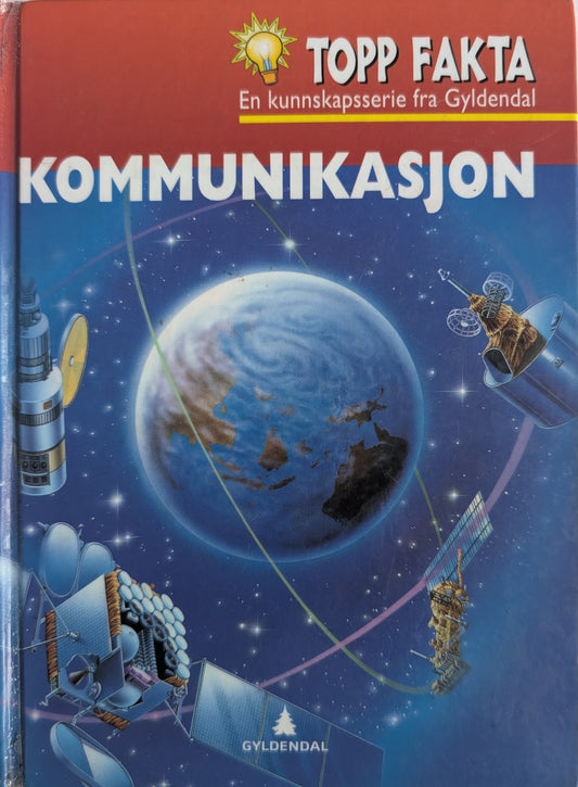 Kommunikasjon, brukte bøker i serien Topp Fakta fra Gyldendal