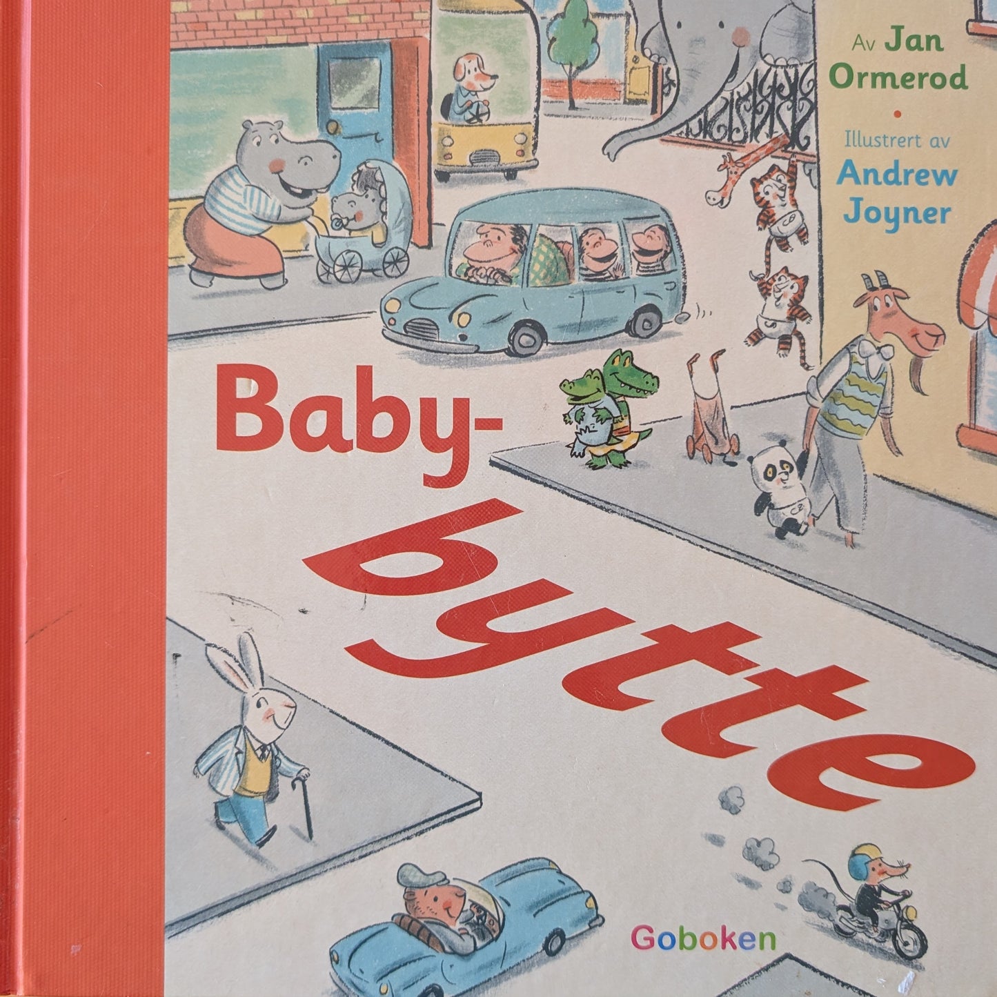 Babybytte, brukte barnebøker av Jan Ormerod. Goboken