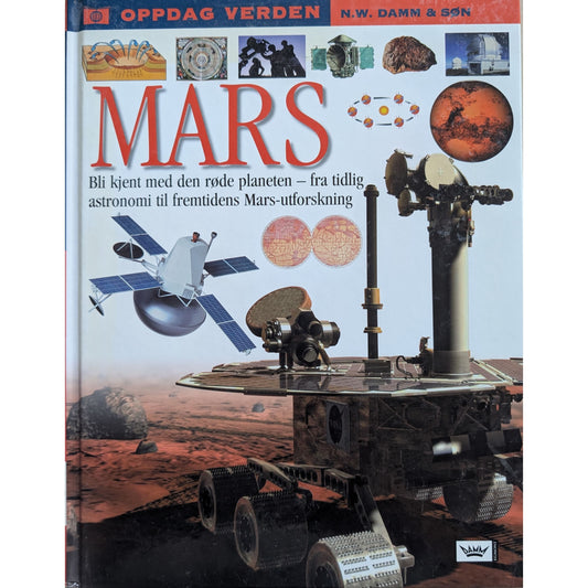 Mars, brukte bøker i Oppdag verden serien. Fakta. Bruktbokhandel
