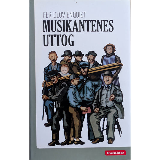 Musikantenes uttog, brukte bøker av Per Olov Enquist hos Inventaret