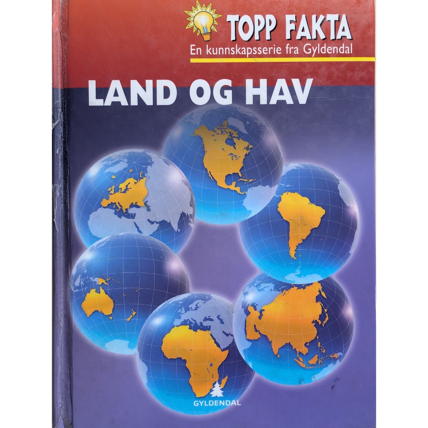 Land og hav, brukte bøker i serien Topp Fakta fra Gyldendal