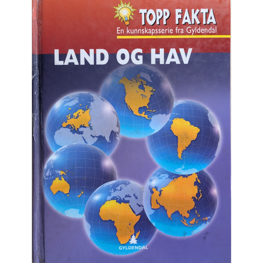 Land og hav, brukte bøker i serien Topp Fakta fra Gyldendal