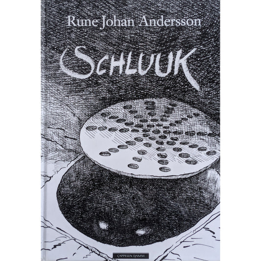 Schluuk, brukte bøker av Rune Johan Andersson hos Inventaret