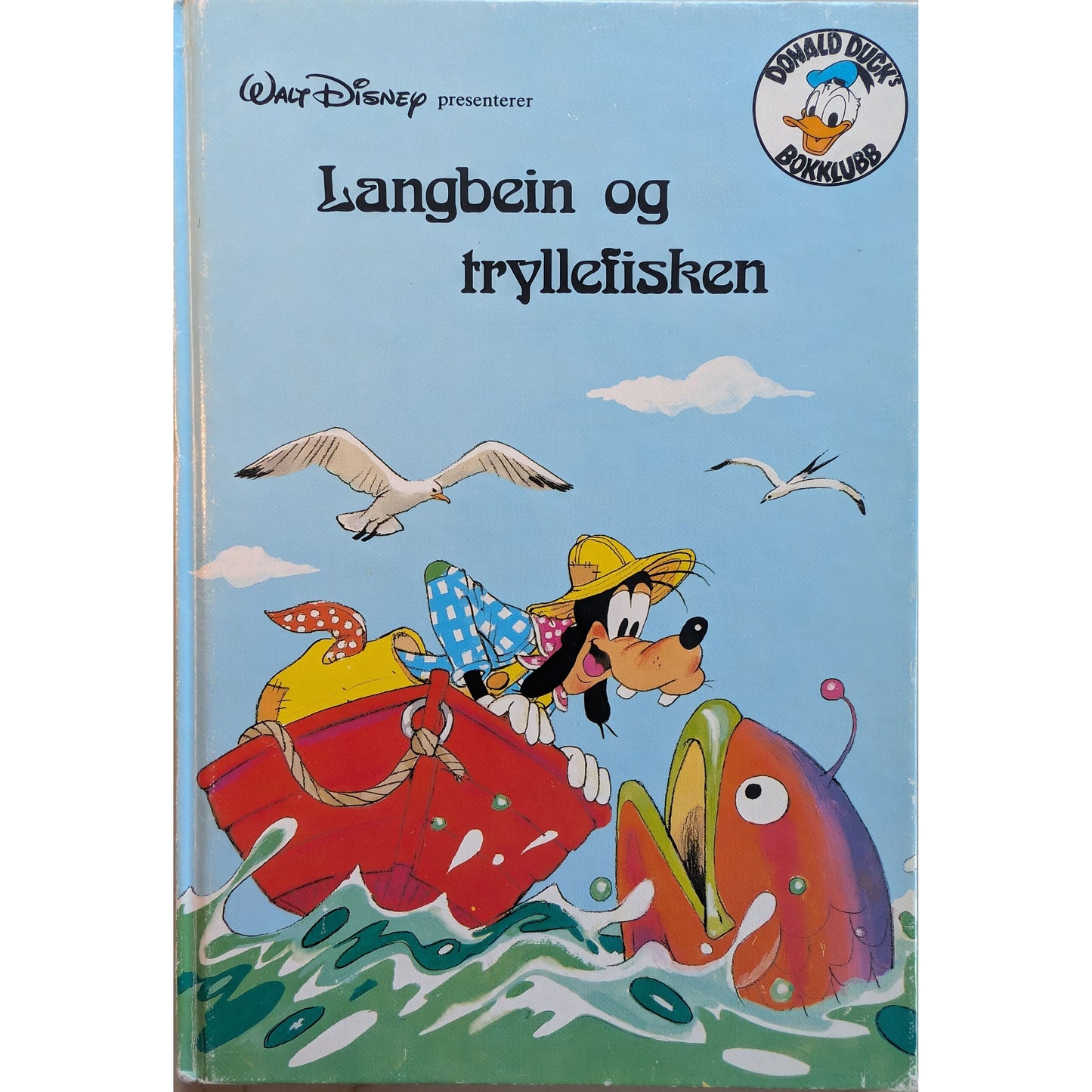 Disney's: Langbein og tryllefisken. Brukte bøker fra Donald Duck's bokklubb