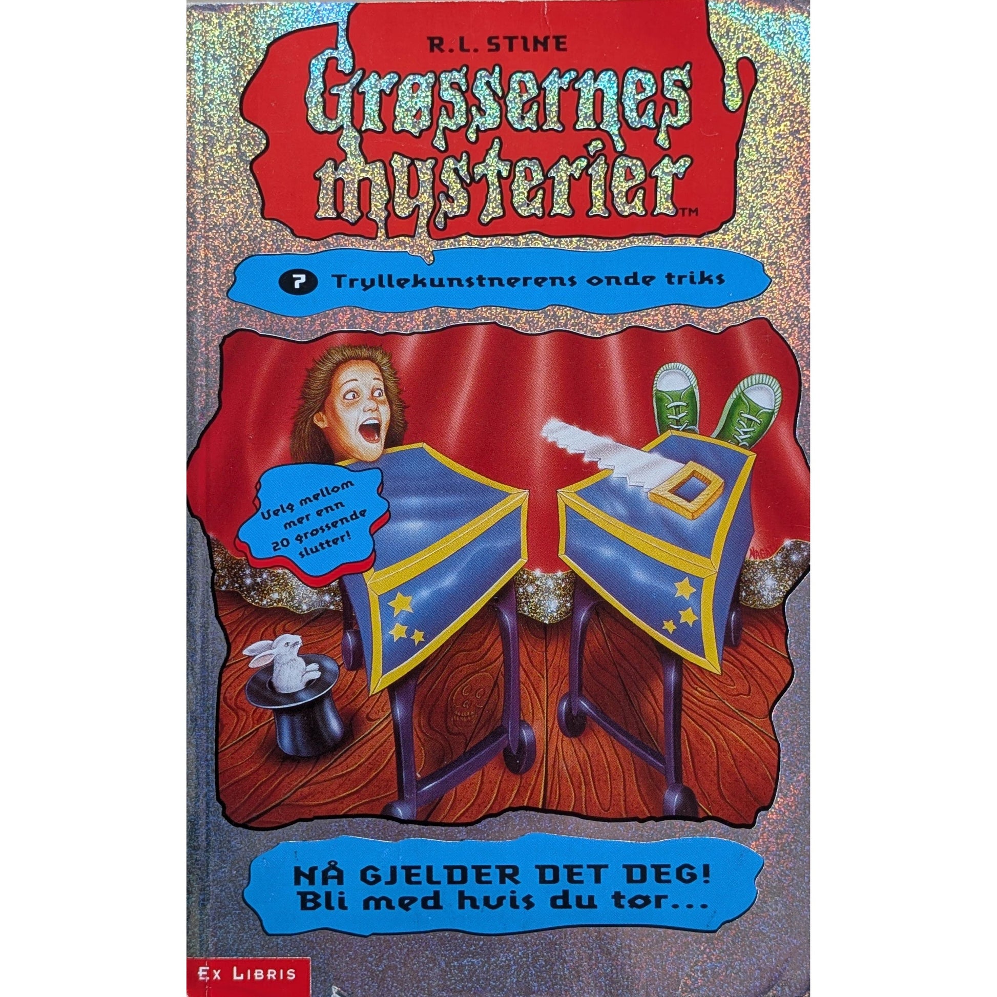 Grøssernes mysterier 7. Tryllekunstnerens onde triks av R.L. Stine