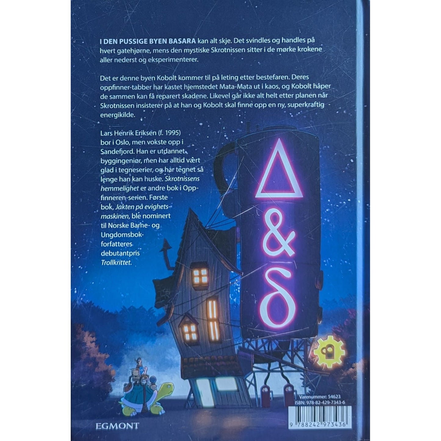 Oppfinneren(2): Skrotnissens hemmelighet. Brukt bok av Lars Henrik Eriksen