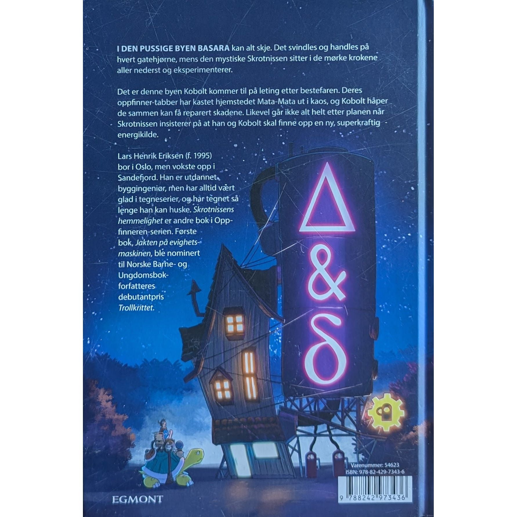 Oppfinneren(2): Skrotnissens hemmelighet. Brukt bok av Lars Henrik Eriksen